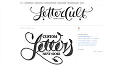 Desktop Screenshot of lettercult.com